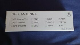 GPS antena P1MAM, SMB konektor - 1