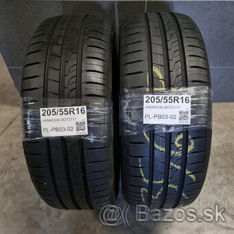 Letné pneumatiky 205/55 R16 HANKOOK DOT2117