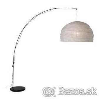 Regolit oblúková lampa s tienidlom IKEA