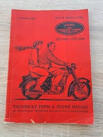 Jawa ČZ 125-175 r.v. 1956 - Technický popis a jízdní návod - 1
