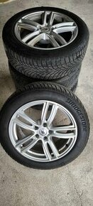 5x112,r18,BROCK-8J-et26,225-55-Bridgestone-dot2021,5mm-TOP