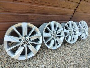 Predám kolesá/disky Volkswagen 5x112 r15 - 1