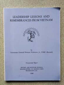 Leadership Lessons and Remembrances from Vietnam