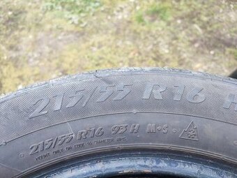 Pneu 215/55 R16 zimne