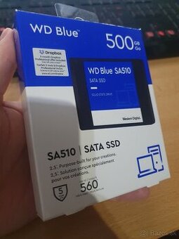 novy SSD SATA 500GB WD Blue