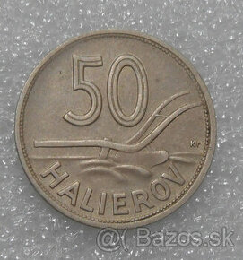 Mince: 50 Halierov 1941 - Slovenský štát 1939-1945