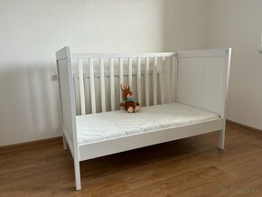 Detská postieľka SUNDVIK a matrac Baby Comfort