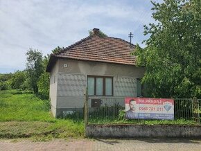 Starší RD na pozemku 1739 m2, Nová Vieska okres NZ