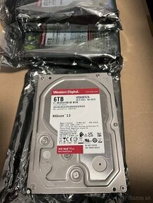 Predám 4x 6TB HDD WD Red Plus