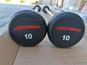 LIFE FITNESS 10kg EZ tyč