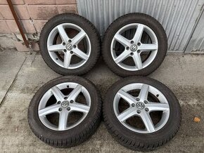 16" Elektrony original VW so zimnymi pneu 205/55 R6