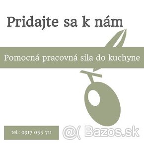 Pomocná pracovná sila do kuchyne