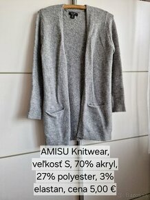 Dámsky sveter / cardigan AMISU - 1