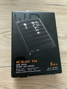 WD black P10, 5TB, externý disk