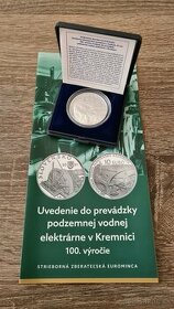 10€ Podzemná vodná elektráreň v Kremnici - proof - 1