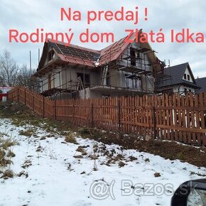 Na predaj krásny rodinný dom v Zlatej idke