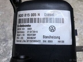 webasto nezavysle kurenie 5q0815005N vw skoda seat audi