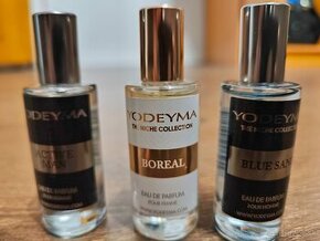 YODEYMA parfémy 3x15ml a vzorky