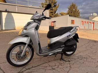 2010 SYM EVO 125 ccm naj. 100 km 10 kW po servisu