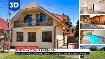 Poschodový rodinný dom s bazénom, Šurany, Nové Zámky