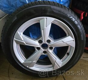 Audi disky s pneumatikami 4x 225/55/R18 - zimne