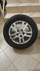 Predám používanú zimnú sadu kolies 5x114,3, 215/65 R16 C