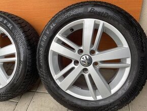 Orig.VW Alu Disky 5x112 6,5jxR16 ET50 205 55 16 zimné