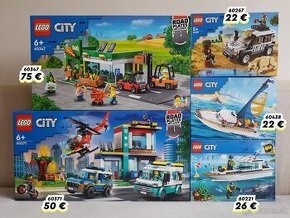 Nové zapečatené sety LEGO City