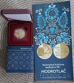 Slovensko 2024 100 € modrotlač