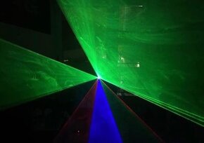 Laser RGB silný 500mW - plnofarebný