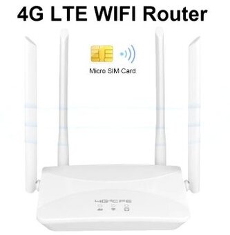 4G LTE,SIM,WIFI Router 150Mbps 4 Externe Anteny,CPE