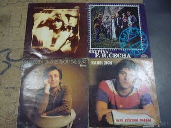 LP platne produkcia pop ČR.