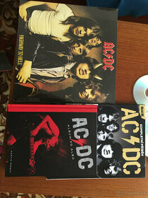 set LP + knihy ACDC - 1