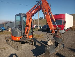 Hitachi zaxis 27u klima bager minibager