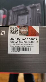 AMD Ryzen 5900X + ASUS ROG STRIX B550-F +32GB RAM