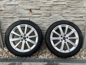 5x112 R19 Original Audi disky + 225/50R19 zimné pneumatiky