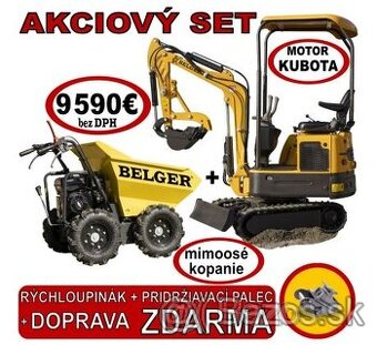 SET MINIBAGER BG-1200.01 + MINIDUMPER 310