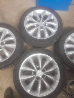 Predam alu orig 5x114,3-17 s pneu let 225/45-17 i30,ceed i40