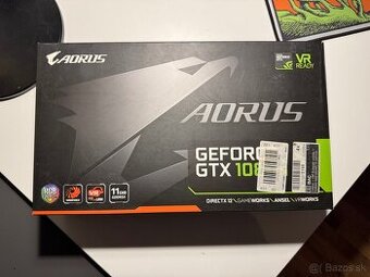 Grafická karta Gigabyte Aorus Geforce GTX 1080ti 11G