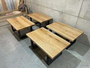Masívny konferenčný dubový stôl - 1