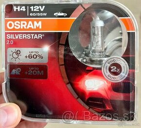 Predam sadu ziaroviek osram silverstar 2.0 H4 12V