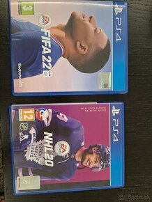 FIFA 22 a NHL 20 na PS4