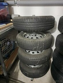 Pneumatiky + disky 165/70 R13 - 1