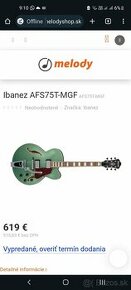 IBanez afs 75 semi gitara