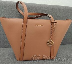 Michael Kors Pratt tote hnedá farba