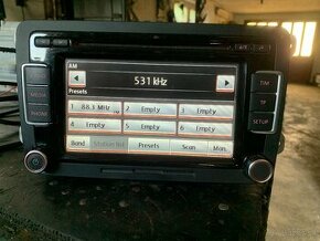 Autoradio orig Vw s veľkým dotyk displejom - 1