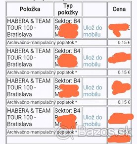 Habera a Team Tour100, Bratislava