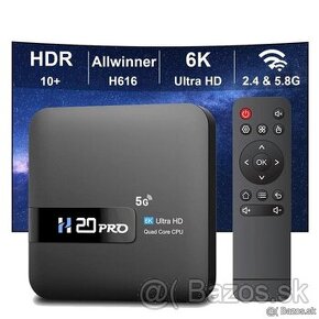 android TV BOX HONGTOP H20PRO - nový