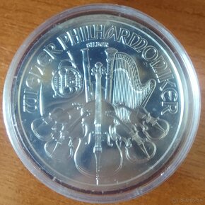 Strieborná investičná minca Wiener Philharmoniker 1 Oz