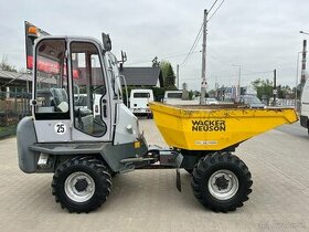 Dumper vyklápač Wacker Neuson 3001s s kabínou, JCB, Thwaites